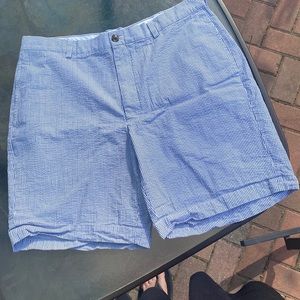 Mens Brooks Bros. Seersucker Shorts Sz 38